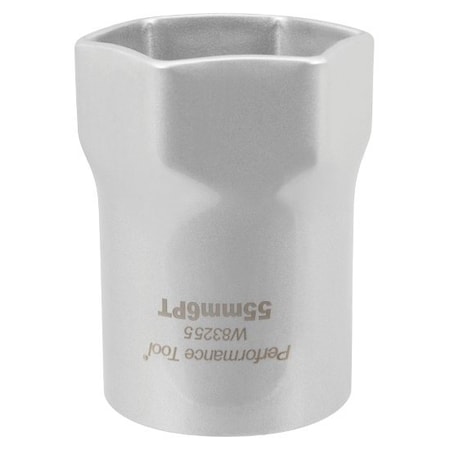 Performance Tool 1/2 Dr. Lock Nut Socket 55Mm Lock Nut Skt 55, W83255 W83255